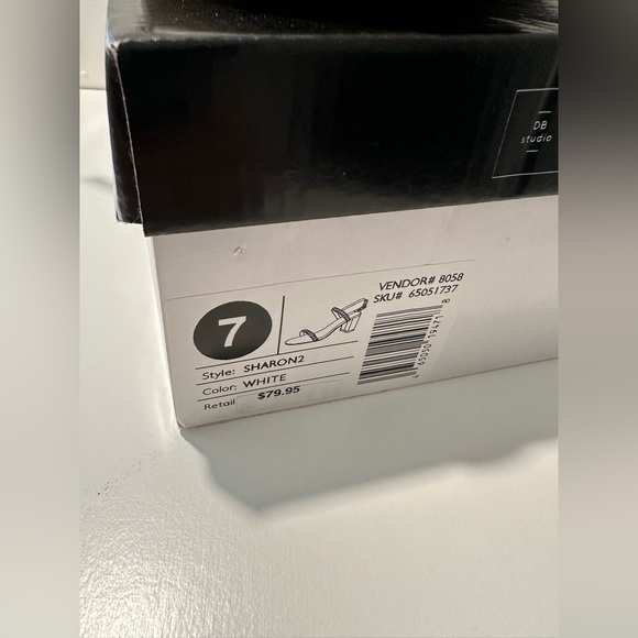 David’s Bridal Wedding Shoes (Size 7) - Picture 5 of 5